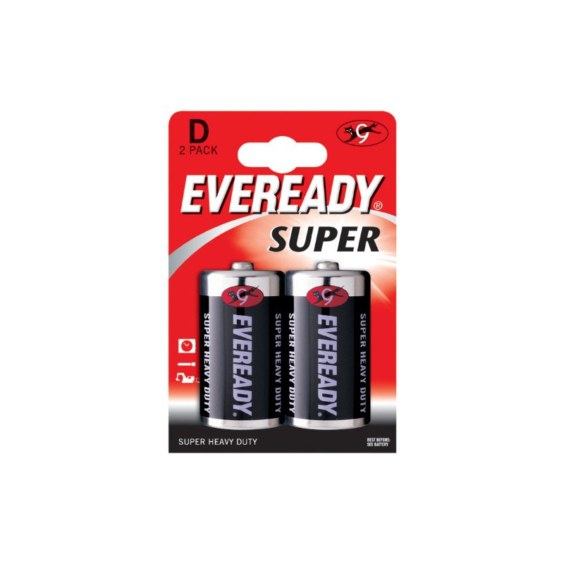 Bateria  Super   LR20   EVEREADY